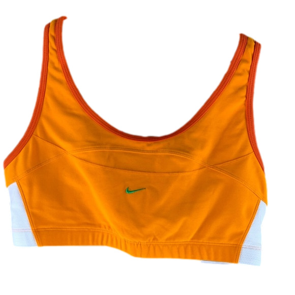 NIKE Dri-Fit Orange Sportsbra - Picture 1 of 7